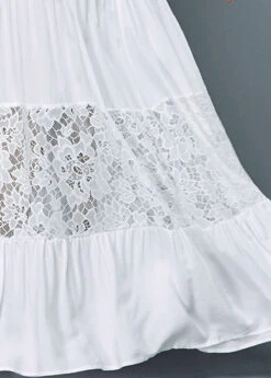 Button Detail Lace Patchwork Ruffle Hem Dress 15 Button Detail Lace Patchwork Ruffle Hem Dress -OLALA Clothing Shop 220821 P 16486039307886