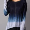 Long Sleeve Asymmetric Hem Round Neck T Shirt -OLALA Clothing Shop 231700 P 15748474485570