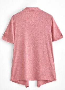 Pink Fake 2in1 Random Floral Print T Shirt -OLALA Clothing Shop 339331 P 1694055054715